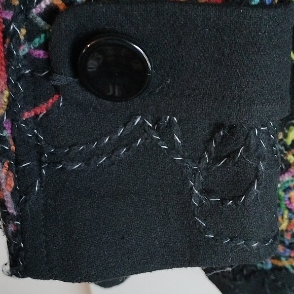 Neslay Paris black wool jacket size S - Picture 9 of 11